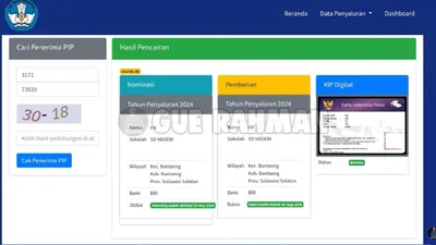Ilustrasi cara cek status siswa bila dibatalkan bantuan PIP