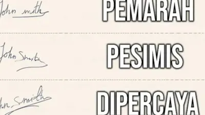 Mengenal 6 Karakter Seseorang dari Tulisan Tangannya
