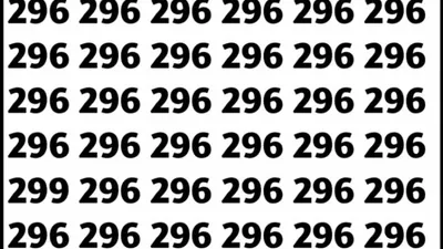 Tes IQ: Kurang Fokus dan Teliti? Coba Latih dengan Menemukan Angka Berbeda di Deretan 296 dalam 5 Detik