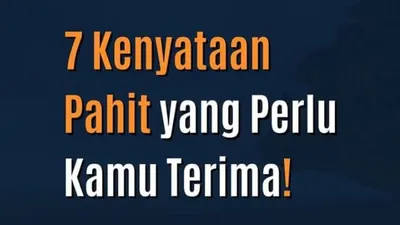 Ilustrasi Kenyataan Pahit