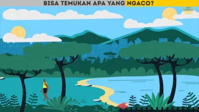 Tes Penglihatan: Uji Kepekaanmu dengan Temukan Kesalahan pada Gambar dalam Waktu 10 Detik, Berani Coba?