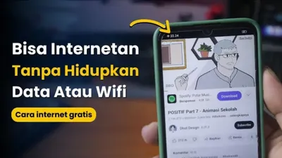 Cara Internetan Gratis Tanpa Perlu Hidupkan Data Seluler dan Wifi, Bisa Scrol TikTok Sepuasnya Tanpa Takut Kehabisan Kuota! 