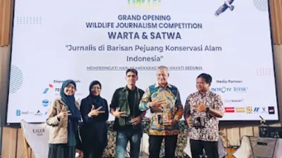 Universitas Padjadjaran resmi meluncurkan &ldquo;Wildlife Journalism Competition&rdquo; (WJC), kompetisi jurnalistik terbesar di Indonesia pada 22 Mei 2024 di Universitas Padjajaran, Kampus Jatinangor.