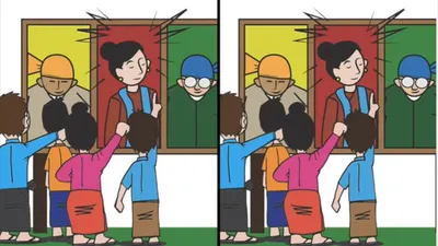 Tes IQ: Coba Temukan 3 Perbedaan Pada Gambar Ini!