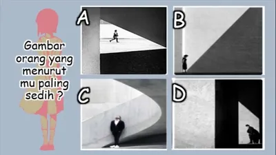 Tes Psikologi : Gambar Mana yang Menurutmu Paling Sedih? Jawabanmu Bisa Ungkap Kondisi Hatimu Saat Ini 