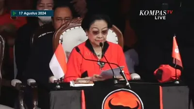 Ketua Umum PDI-P, Megawati Soekarnoputri
