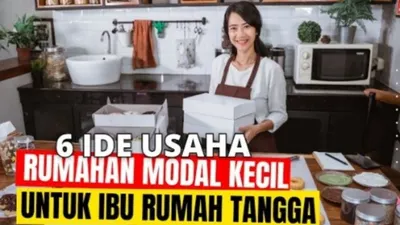 6 ide usaha rumahan modal pas-pasan