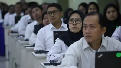 Ilustrasi Seleksi Kompetensi Dasar (SKD) untuk pengadaan Calon Pegawai Negeri Sipil (CPNS) 