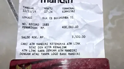 Iloustrasi. Pencairan Bansos
