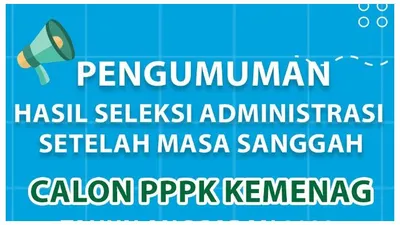 Calon pelamar PPPK Kemenag 2024 diwajibkan untuk menyiapkan berbagai dokumen administrasi, salah satunya adalah surat pernyataan.