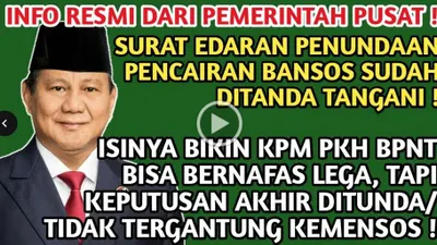 Tidak semua bansos akan ditunda penyalurannya, melainkan hanya bansos yang dananya bersumber dari APBD salah satunya KJP Plus.