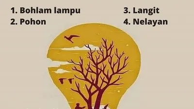 Ilustrasi tes ilusi optik