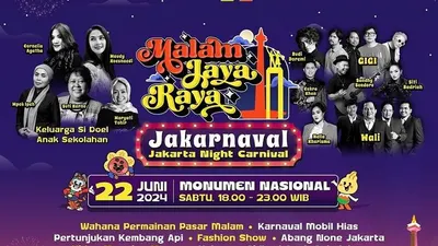 Hiburan memperingati HUT Jakarta 2024 ke-497