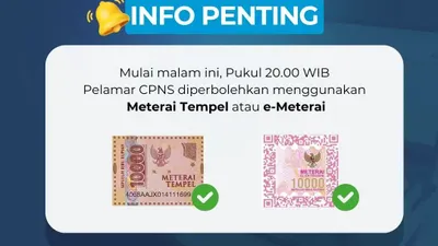 Ada satu kesalahan sepele yang sering kali terlewatkan oleh para pelamar CPNS 2024, yaitu memastikan keaslian e-Meterai.