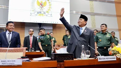 Prabowo Subianto Jelang Pelantikan Presiden