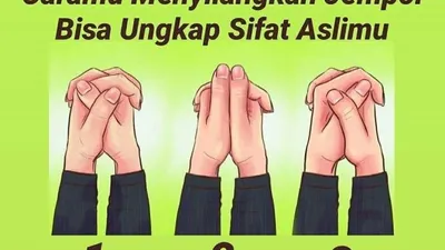 Ungkap Sifat Aslimu Dari Cara Menyilangkan Jempol