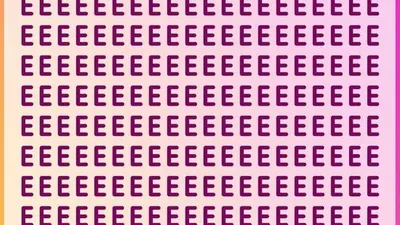 Tes IQ: Bisakah Kamu Temukan Huruf F Tersembunyi di Antara Huruf E dalam 5 Detik?
