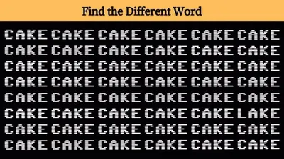 Tes Ilusi Optik: Selain Kata 'Cake' Ada Kata Tersembuyi pada Gambar Loh, Yakin Punya Penglihatan Setajam Elang?