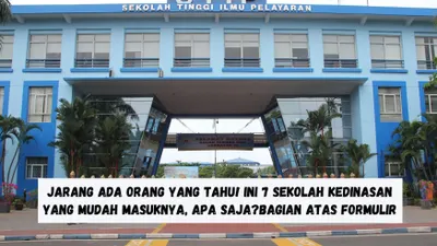 Tahukah kamu bahwa ada beberapa sekolah kedinasan (sekdin) yang peluang masuknya cukup besar karena sepi peminat.