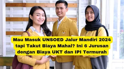 Jurusan dengan Biaya UKT dan IPI Termurah di Universitas Jenderal Soedirman (Unsoed).