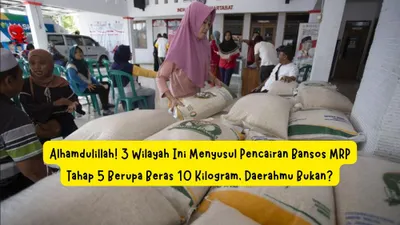 Pencairan Bansos MRP Tahap 5