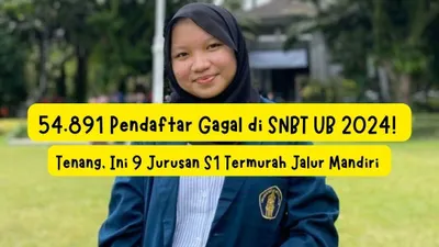 9 jurusan S1 termurah jalur mandiri Universitas Brawijaya 