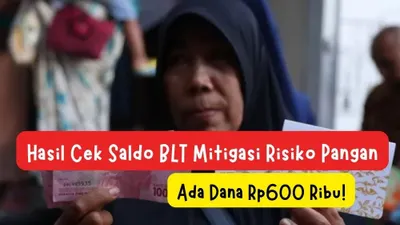 Hasil cek saldo BLT MRP hari ini, Ada dana Rp600ribu ke KPM?