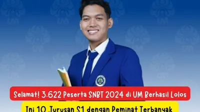  Jurusan S1 dengan Peminat Terbanyak di Universitas Negeri Malang (UM)