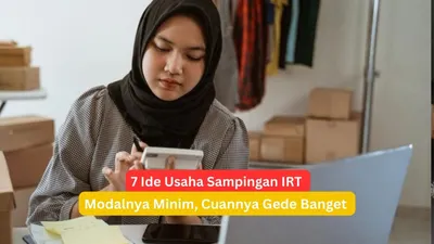 Ilustrasi ide usaha sampingan yang cocok untuk IRT
