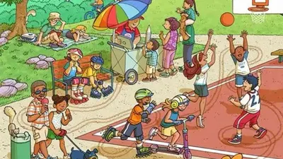 Tes IQ: Temukan Mobil Mainan di Taman Ini Dalam 12 Detik