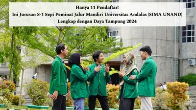 Daftar Jurusan S-1 Sepi Peminat Jalur Mandiri Universitas Andalas (SIMA UNAND)