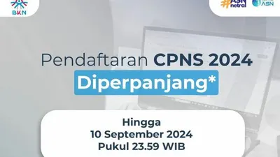 Pendaftaran Seleksi CPNS 2024 Diperpanjang