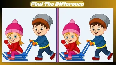 Tes IQ: Coba Cari 3 Perbedaan pada Gambar Anak Laki-laki dan Perempuan Ini!