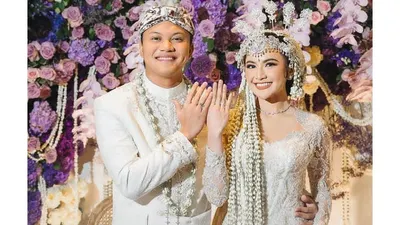 Rizky Febian dan Mahalini Resmi Menikah, Jumat (10/5/2024)