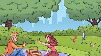 Tes Ilusi Optik: Temukan 3 Wajah Tersembunyi di Taman dalam 8 Detik!