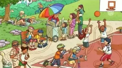 Tes Penglihatan : Temukan Sebuah Mobil yang Ada di Taman
