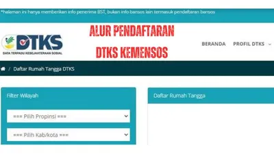  Cara Agar Namamu Terdaftar di DTKS Kemensos Sebagai Penerima Bansos