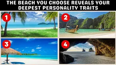Tes Kepribadian: Gambar Pantai yang Kamu Pilih Akan Ungkap Sifat Aslimu!