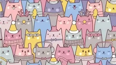Ilusi Optik: Temukan Kelinci yang Tersembunyi di Antara Kucing Dalam Waktu 8 Detik