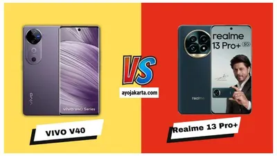 Persaingan Realme 13 Pro Plus vs Vivo V40! Rekomendasi Smartphone Mid Range dengan Performa Tinggi dan Kamera Canggih, Pilih Mana?