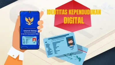 Ilustrasi Identitas Kependudukan Digital