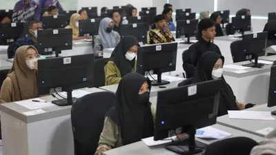  Peserta ujian di UGM (ugm.ac.id)