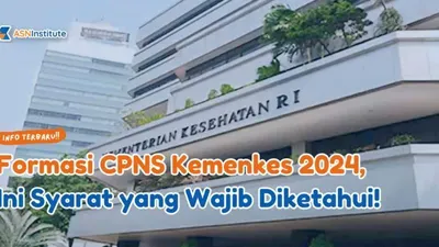 Untuk formasi CPNS 2024, Kementerian Kesehatan membuka formasi untuk tenaga kesehatan dengan persyaratan salah satunya wajib melampirkan STR.