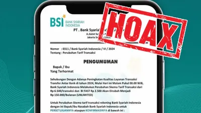 PT Bank Syariah Indonesia Tbk (BSI) mengimbau kepada nasabah agar tetap waspada terhadap berbagai modus penipuan online.