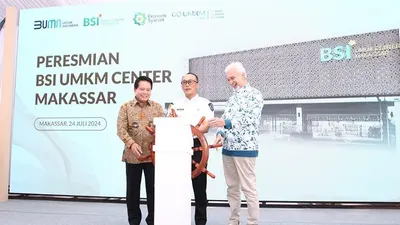 Peresmian UMKM Center Makassar merupakan upaya BSI untuk bisa mengoptimalkan peran pelaku ekonomi kerakyatan di wilayah Indonesia Timur.