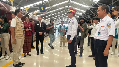 Stasiun Bandung Sambut Delegasi ARCEO Conference ke-44, Dukung Promosi Wisata Kereta Api