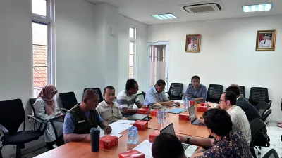 Upaya memperkuat kerja sama dalam mempercepat pembangunan Pembangkit Listrik Tenaga Air (PLTA) Cisokan.