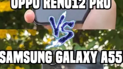 Samsung Galaxy A55 VS OPPO Reno 12