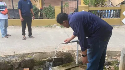 Pembangunan sarana dan prasarana air bersih ini sudah dimulai sejak bulan Agustus 2024 dan telah selesai pada akhir September.