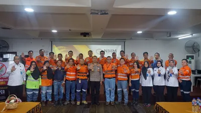 NHM Bersinergi dengan BNNP Maluku Utara Siap Ciptakan Lingkungan Kerja Sehat Bebas Narkotika